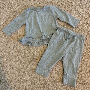Baby Gap long sleeve top and matching joggers pants set